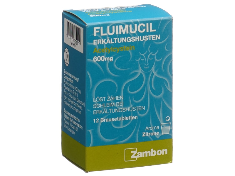 FLUIMUCIL Erkältungshust Brausetabl 600 mg 12 Stk