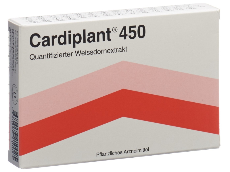 CARDIPLANT comprimés pelliculés 450 mg blister 50 pièces