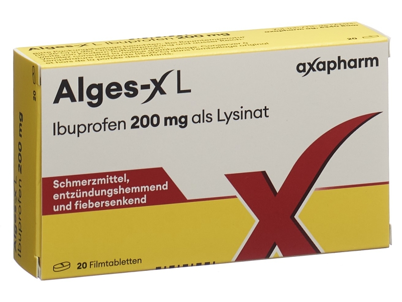 Alges-X L Filmtabletten 200 mg blister 20 Stück