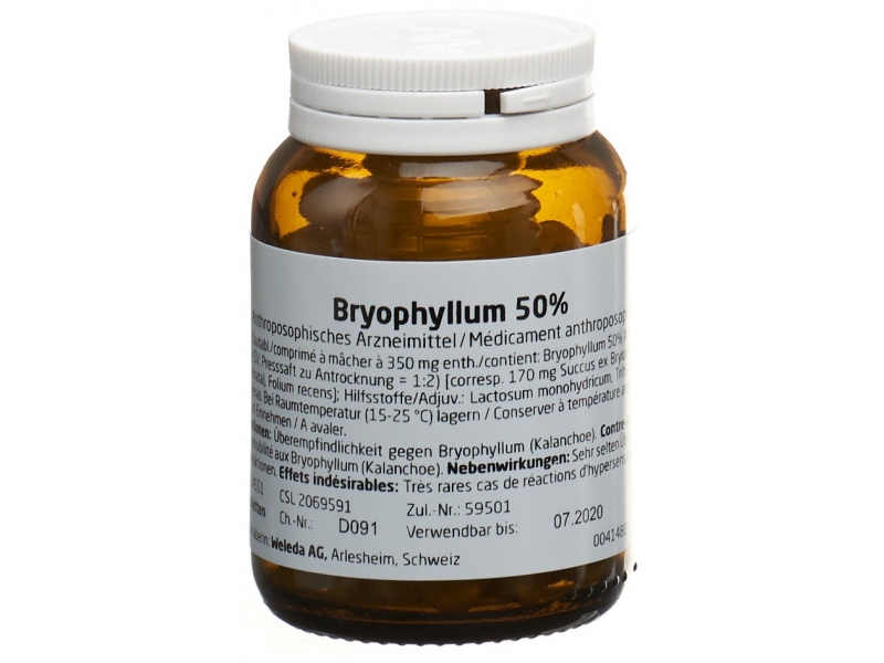 WELEDA Bryophyllum pastilles à macher 50 % 50