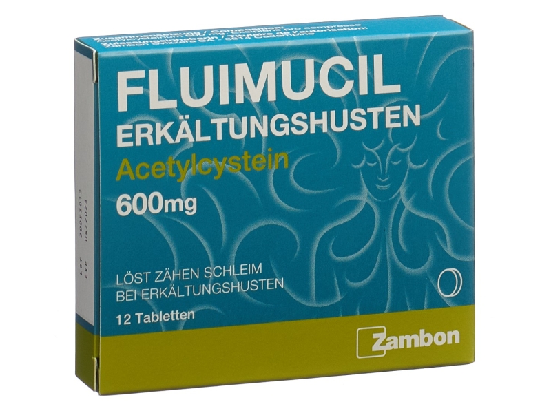 FLUIMUCIL toux grasse comprimés 600 mg 12 pièces