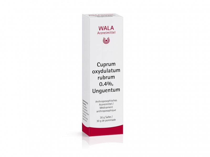 WALA Cuprum oxydulatum rubrum Salbe 0.4 % Tb 30 g