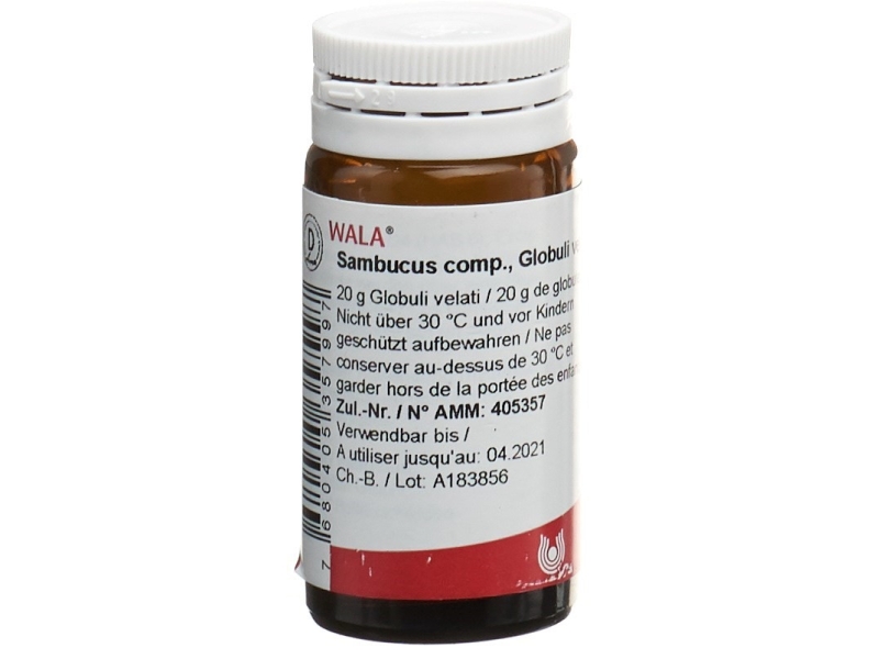 WALA Sambucus comp Glob Fl 20 g