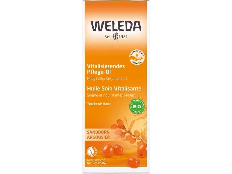 WELEDA Sanddorn Vitalisierendes Pflege-Öl 100 ml