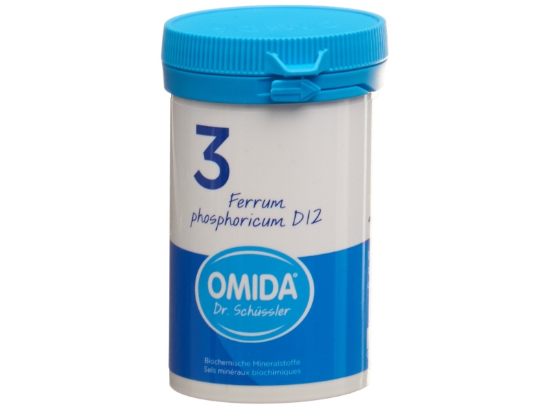 OMIDA SCHÜSSLER Nr3 Ferrum phosphoricum Tabletten D 12 Ds 100 g