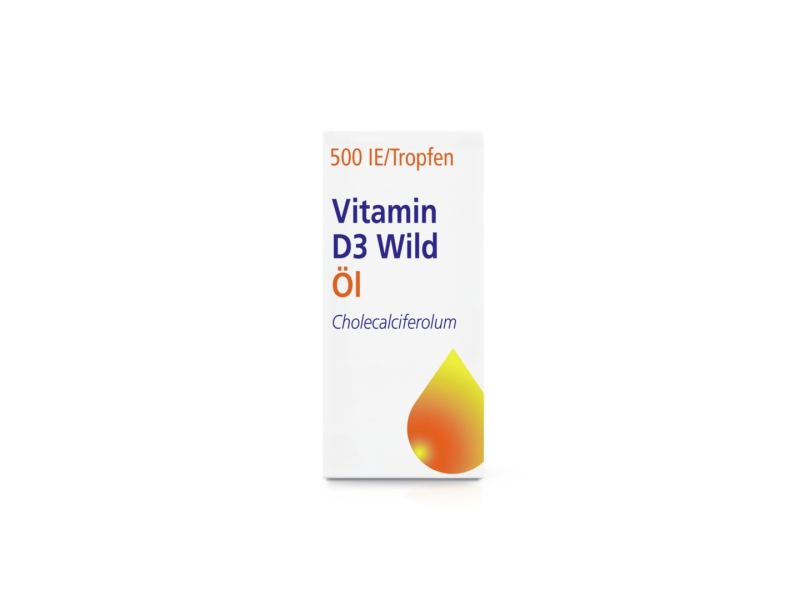 VITAMIN D3 Wild Öl 500 IE/Tropfen 10 ml