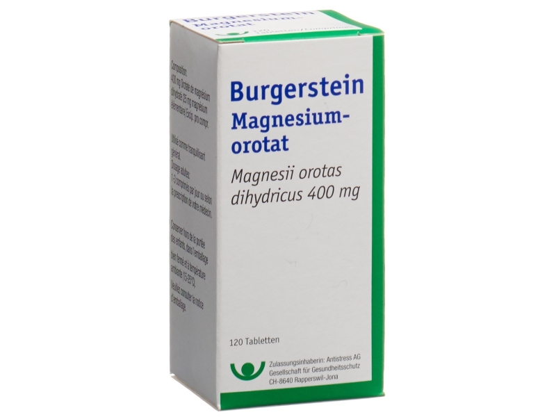 BURGERSTEIN Magnesiumorotat 120 Tabletten