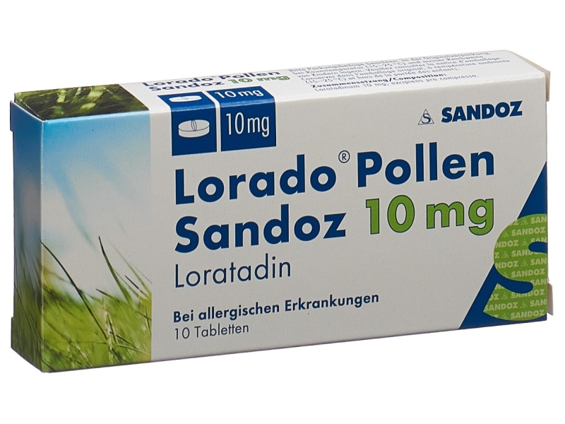 LORADO Pollen Sandoz comprimés 10 mg 10 pièces