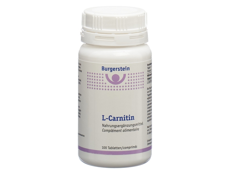 BURGERSTEIN L-Carnitin Tabl Ds 100 Stk