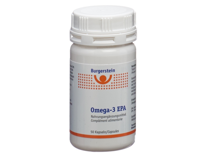 BURGERSTEIN Omega 3-EPA compresse 50 pezzi