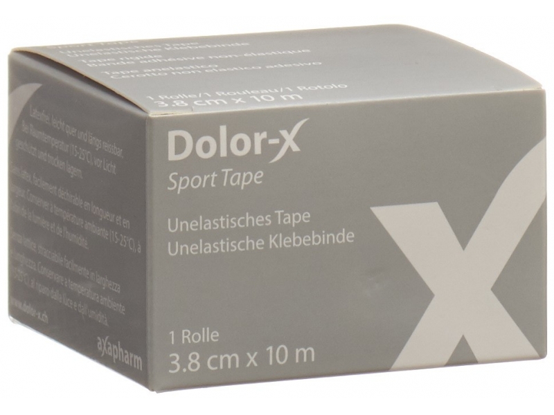DOLOR-X Sport Tape 3.8cmx10m weiss