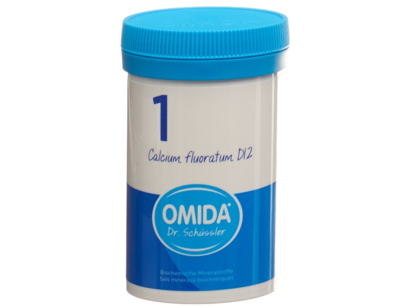 OMIDA SCHÜSSLER no 1 calcium fluoratum compresse 12 D 100 g