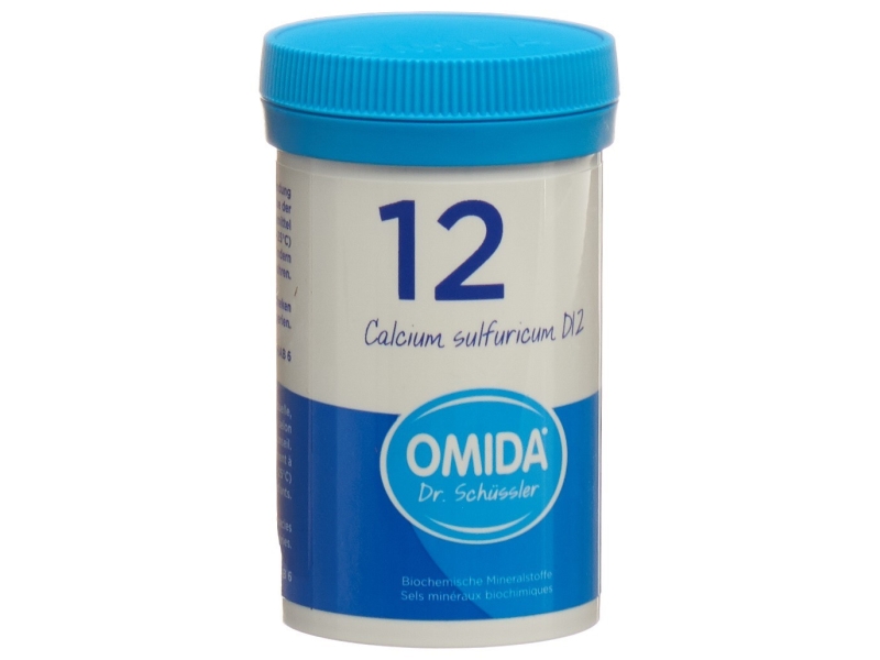 OMIDA SCHÜSSLER no 12 calcium sulfuricum compresse 12 D 100 g