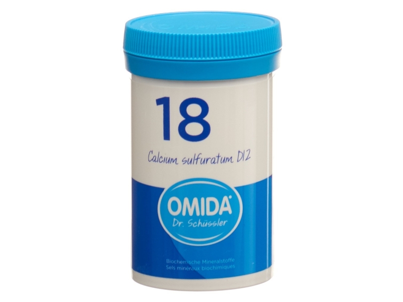 OMIDA SCHÜSSLER n°18 calcium sulfuratum comprimés 12 D 100 g