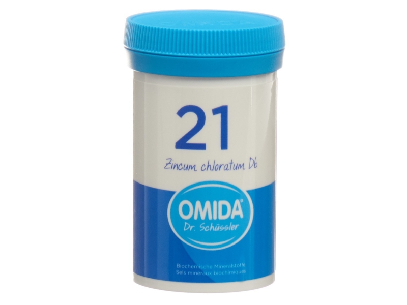 OMIDA SCHÜSSLER n°21 zincum chloratum comprimés 6 D 100 g